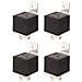 Standard Auto Relay 12v 40a Spdt 5 Pin-car Heavy Duty Interruttori E Antipasti Usato Per Auto Motor Automobile Con Cassa Nera Trasparente Impermeabile. Confezione Da 4 - Foto miniatura 1