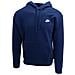 Felpa Con Cappuccio Da Uomo Club Fleece Blu Taglia Xl Codice Bv2654-410 - Foto miniatura 8