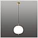 Esclusiva Lampada A Sospensione A Led Oro Bianco - Apple - Foto miniatura 1