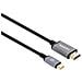153591 cavo e adattatore video 1 m HDMI tipo A (Standard) USB tipo-C Nero, Grigio - Foto miniatura 2