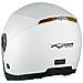 Casco Jet Visiera Lunga Scooter Moto Quad Omologato Ece 22 05 Bianco Xl - Foto miniatura 2