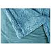 Briebe - Coperta Per Divano / Letto 130x160cm A Doppio Strato In Pile Calde, Accoglienti  Blu Petrolio - Foto miniatura 2