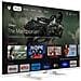 TV LED HD 2K 32"Smart Tv Ethernet + WiFi Ready Google TV Colore Bianco - Foto miniatura 3