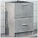 Mobile Lavabo Grigio Cemento 80x33x60 Cm In Legno Multistrato - Foto miniatura 1
