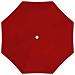 Ombrellone Spiaggia Mare Portatile Palo Reclinabile Tinta Unita Modello Puffy Ombrellone Rosso - Foto miniatura 2