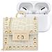 Mini Borsa Per Airpods Any Generation Modello Zoe Con Tracolla E Moschettone, Oro - Foto miniatura 1