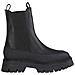 Black Casual Closed Booties Stivaletti Pelle Scarpe Donna Nero Eu 37, 1-25461-29 064 - Foto miniatura 1