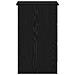 Scrivania Rovere Nera 90x45x76 cm in Legno Multistrato - Foto miniatura 2