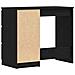Scrivania Rovere Nera 90x45x76 cm in Legno Multistrato - Foto miniatura 6