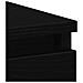 Scrivania Rovere Nera 90x45x76 cm in Legno Multistrato - Foto miniatura 8