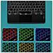 Tastiera E Mouse Bluetooth Per Samsung Galaxy Tab   Samsung Galaxy Tab A7 Lite 8,7 Pollici - Foto miniatura 3