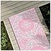 Tappeto da Esterno ARAKIL Rosa 80x250 cm PP - Foto miniatura 2