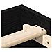 Struttura del letto 90x200 cm in Legno Ingegnerizzato Nero Rovere - Foto miniatura 8
