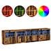 Credenza con Luci LED Legno Vecchio 283x37x67 cm Legno Ingegnerizzato - Foto miniatura 4