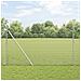Set di pali per recinzione Set di 2 Acciaio galvanizzato 10 x 1,5 m - Foto miniatura 2