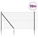 Recinzione a maglie con punte 10 x 1 m Acciaio rivestito in PVC - Foto miniatura 3