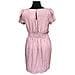 Abito Al Ginocchio Elegante A Manica Corta Rosa Taglia 40 - Foto miniatura 5