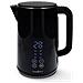 Bollitore Elettrico Da 1,7 L 2200 W Con Indicatore Di Temperatura, Nero - Foto miniatura 1