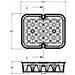 Fanale Led Retronebbia 101x81mm - Foto miniatura 3