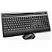 Combo Tastiera E Mouse Wireless 2.4g Con Controllo Volume E Design Ergonomico - Foto miniatura 2