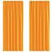 Tende in Voile con Tasche per Aste 2 pz Arancio - Foto miniatura 1