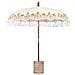 Parasol Balinese 260 Crema 210-220 cm Cotone e legno massello - Foto miniatura 1