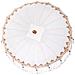 Parasol Balinese 260 Crema 210-220 cm Cotone e legno massello - Foto miniatura 7