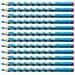 EASYcolors - Matita colorata Ergonomica - per Destrimani - Confezione da 12 - Blu Cielo - Foto miniatura 1