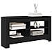 MobileTVAngolare Nero 102 x 40,5 x 45 cm Legno multistrato - Foto miniatura 3