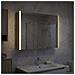 Mobiletto per specchio da bagno Grigio Sonoma - Foto miniatura 4