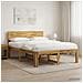 Letto matrimoniale con testiera ROSTOCK Bianco 160 x 200 cm - Foto miniatura 8