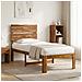 Letto Singolo con Testiera ROSTOCK Naturale 90 x 200 cm - Foto miniatura 2