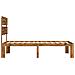Letto Singolo con Testiera ROSTOCK Naturale 90 x 200 cm - Foto miniatura 5