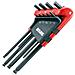 Serie Di 9 Chiavi Maschio Esagonale Lunghe Testa Sferica 280 Lts / s9 - Foto miniatura 2