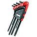 Serie Di 9 Chiavi Maschio Esagonale Lunghe Testa Sferica 280 Lts / s9 - Foto miniatura 3
