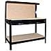 Tavolo Da Lavoro Fisso Con Pannello E 2 Cassetti - L 122 X H 150 X P 61 Cm - Foto miniatura 1