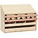 Casetta Cova per Galline 3 Scomparti 72x33x54 cm Legno di Pino - Foto miniatura 6