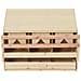 Casetta Cova per Galline 3 Scomparti 72x33x54 cm Legno di Pino - Foto miniatura 7