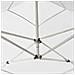 Gazebo Professionale Pieghevole Alluminio 2x2 M Bianco - Foto miniatura 2