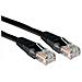 Urt-610 Black Cavo Di Rete 10 M Cat5e U / utp [ utp] Nero (rj45 [ m] To Rj45 [ m] Cat5e 10m Black Oem Moulded Boot Copper Utp Network Cable)  - Foto miniatura 1