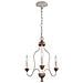 Elstead Hartsville - Lampadario 3 Luci Finitura Beachwood, E14 - Foto miniatura 6