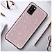 Cover Samsung Galaxy A41 Semi-rigida Con Paillette Amovibili Rosa - Foto miniatura 2