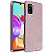 Cover Samsung Galaxy A41 Semi-rigida Con Paillette Amovibili Rosa - Foto miniatura 4