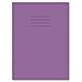 A4 8 Millimetri Governato E Margine 48 Pagine Quaderno - Viola (confezione Da 10)  - Foto miniatura 1