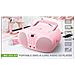 Md-203 Kb Radio Player Fm Con Cd Aux Mic. Rosa - Foto miniatura 4
