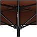 Ombrellone Balcone Palo in Alluminio Bordò 300x150x253cm a Metà - Foto miniatura 4