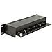 43310, Nero, Metallo, 10" 1U, Cat. 6A, ISO / IEC 11801 2.2, EN 50173-1:2011, EN 60603-7-51, Cat. 6A of ANSI / TIA 568-C. 2, TIA-568A / B, Scatola - Foto miniatura 1