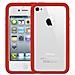 Burl Series Custodia in silicone per iPhone 4, Rosso - Foto miniatura 1
