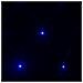 Luci Di Natale A Rete Blu 3x3m 306 Led Interni Esterni - Foto miniatura 6