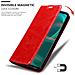 Custodia Compatibile Con Sony Xperia 5 Iii In Rosso Mela - Coperchio Protettiva Con Chiusura Magnetica, Funzione Stand E Tasca Per Le Carte - Foto miniatura 7